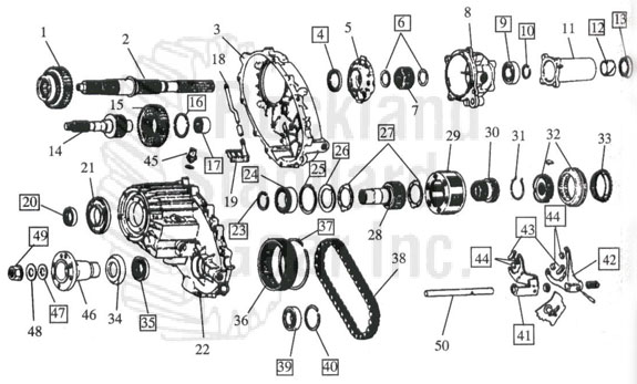 New Process 241 Transfer Case / 1988-97 Chevy